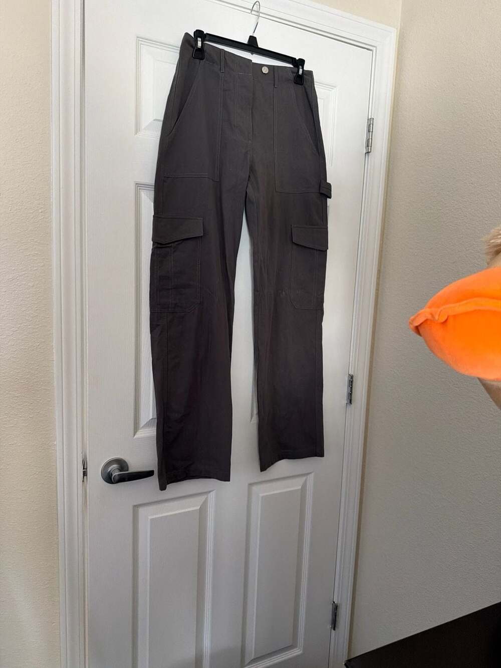 White Fox Someone To You Charcoal Cargo Pants
